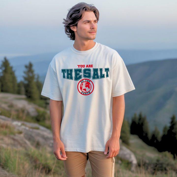 You are the Salt of the Earth | Organic Unisex Crewneck T-shirt Econscious - Sown In Christ Apparel Co.