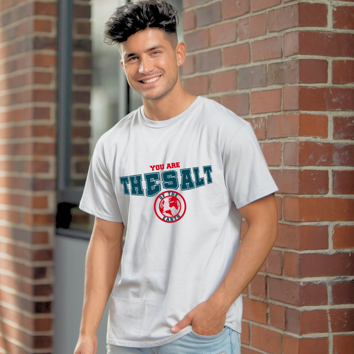 You are the Salt of the Earth | Organic Unisex Crewneck T-shirt Econscious - Sown In Christ Apparel