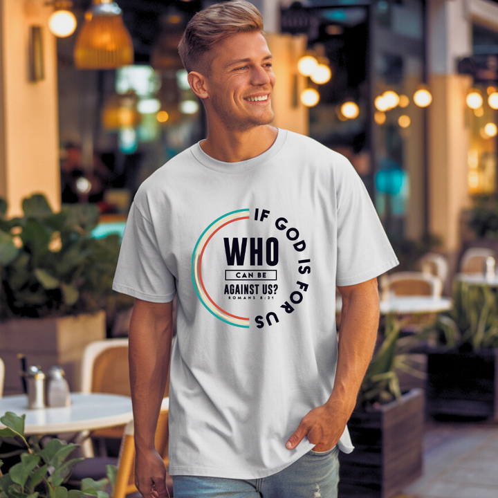 If God is For Us | Organic Unisex Crewneck T-shirt Econscious - Sown In Christ Apparel