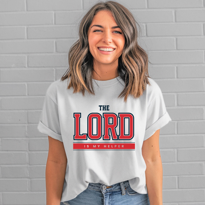 The Lord is My Helper | Organic Unisex Crewneck T-shirt Econscious - Sown In Christ Apparel