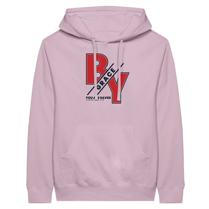 By Grace You are Saved | Premium Unisex Pullover Hoodie - Sown In Christ Apparel Co.