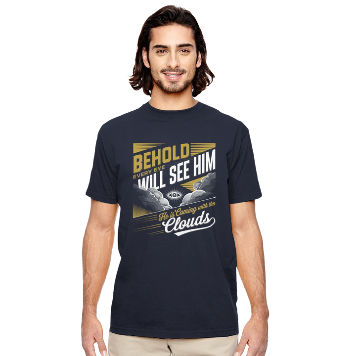 He is Coming | Organic Unisex Crewneck T-shirt Econscious - Sown In Christ Apparel