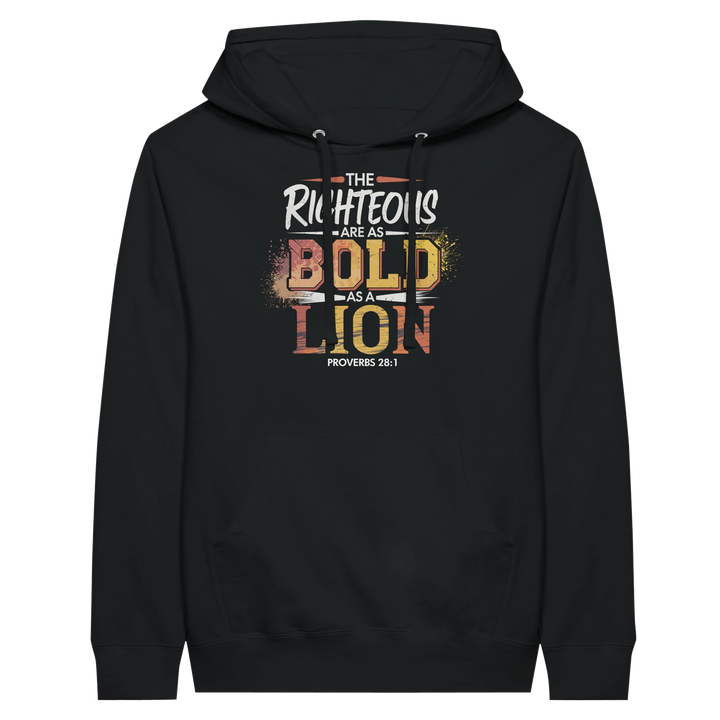 Bold as a Lion | Premium Unisex Pullover Hoodie - Sown In Christ Apparel Co.