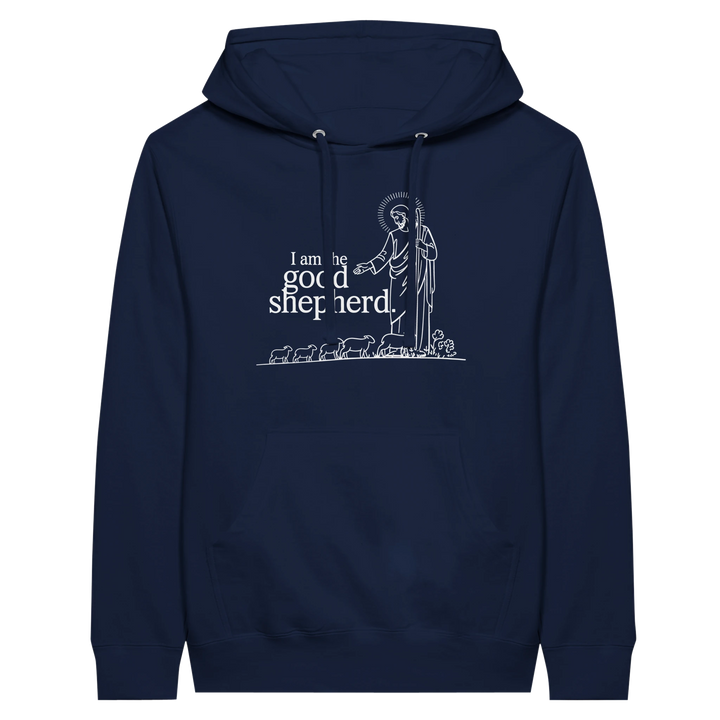 I Am the Good Shepherd | Premium Unisex Pullover Hoodie - Sown In Christ Apparel Co.