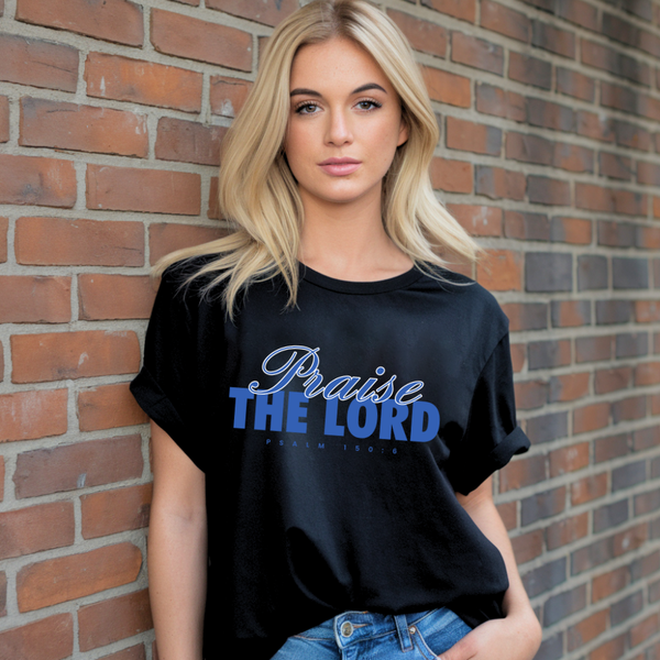 Praise the Lord | Organic Unisex Crewneck T-shirt Econscious - Sown In Christ Apparel