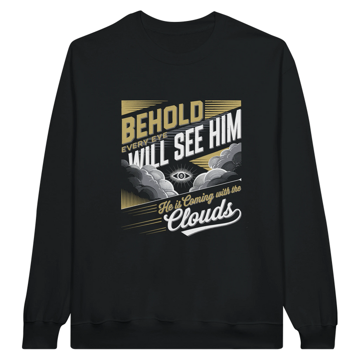 He is Coming | Crewneck Sweatshirt Gildan SF000 - Sown In Christ Apparel