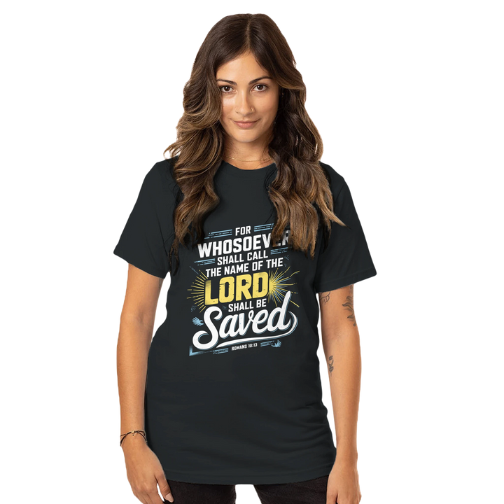 For Whosoever Shall Call | Organic Unisex Crewneck T-shirt Econscious - Sown In Christ Apparel