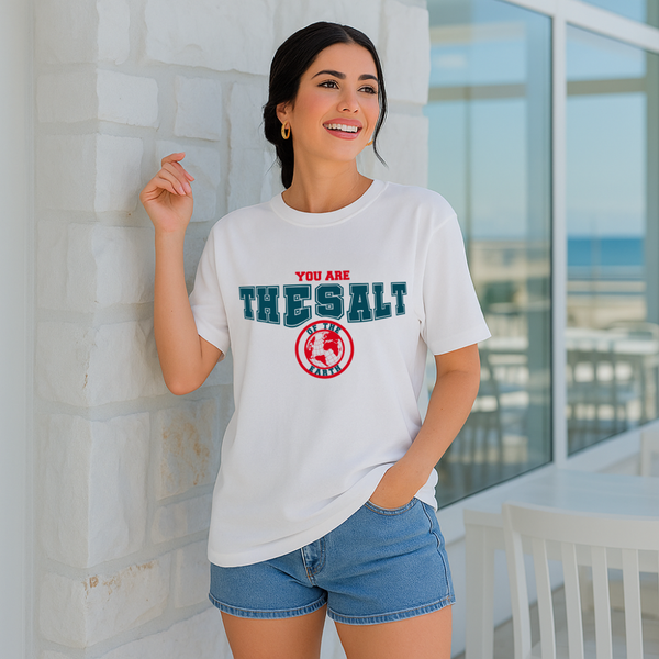 You are the Salt of the Earth | Organic Unisex Crewneck T-shirt Econscious - Sown In Christ Apparel Co.
