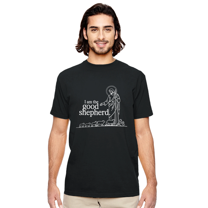 I Am the Good Shepherd | Organic Unisex Crewneck T-shirt Econscious - Sown In Christ Apparel