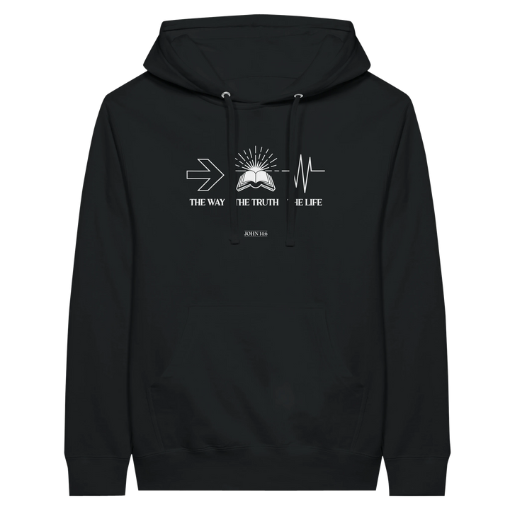 The Way The Truth The Life | Premium Unisex Pullover Hoodie - Sown In Christ Apparel Co.