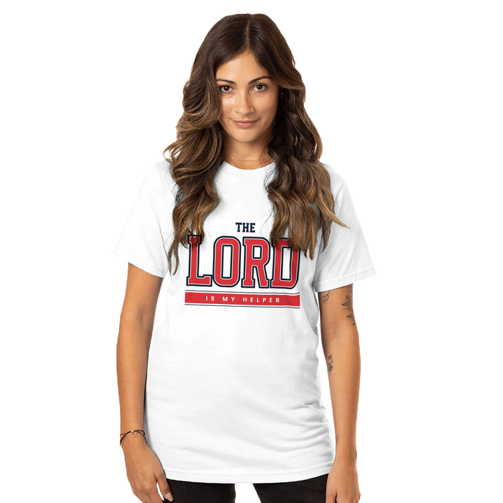 The Lord is My Helper | Organic Unisex Crewneck T-shirt Econscious - Sown In Christ Apparel