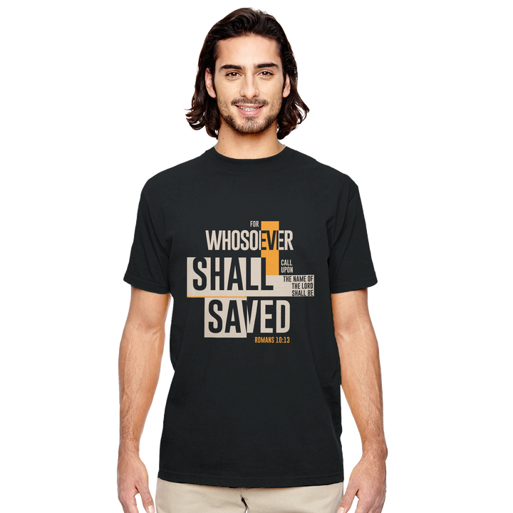 For Whosoever Shall Call Upon the Name of the Lord | Organic Unisex Crewneck T-shirt Econscious - Sown In Christ Apparel