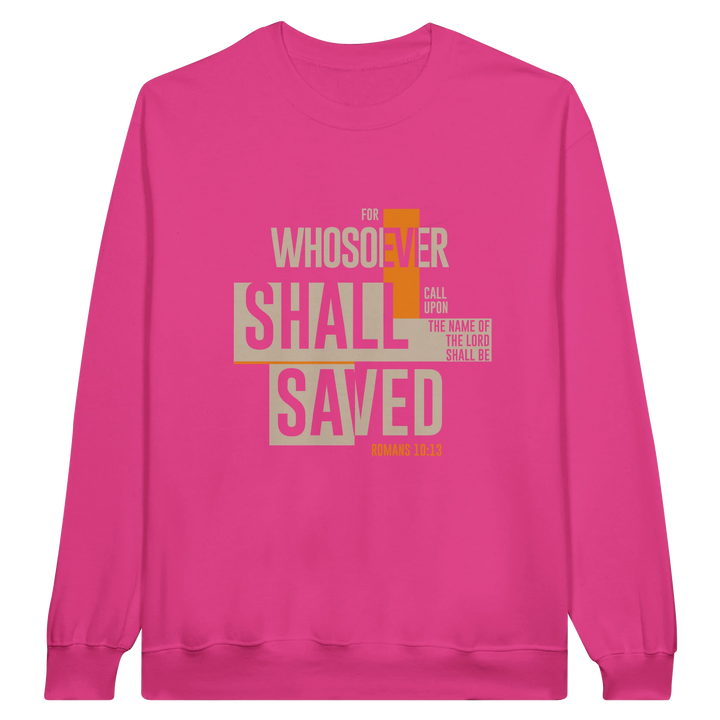 For Whosoever Shall Call Upon the Name of the Lord | Crewneck Sweatshirt Gildan SF000 - Sown In Christ Apparel