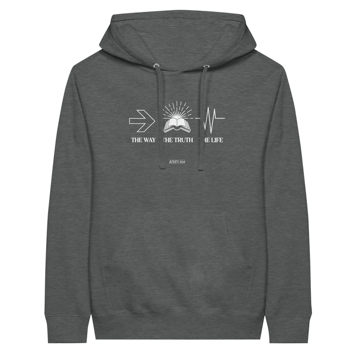 The Way The Truth The Life | Premium Unisex Pullover Hoodie - Sown In Christ Apparel Co.