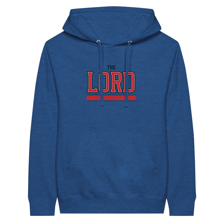 The Lord is My Helper | Premium Unisex Pullover Hoodie - Sown In Christ Apparel Co.