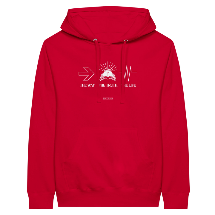 The Way The Truth The Life | Premium Unisex Pullover Hoodie - Sown In Christ Apparel Co.