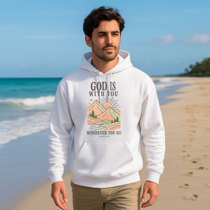 God is with You | Premium Unisex Pullover Hoodie - Sown In Christ Apparel Co.